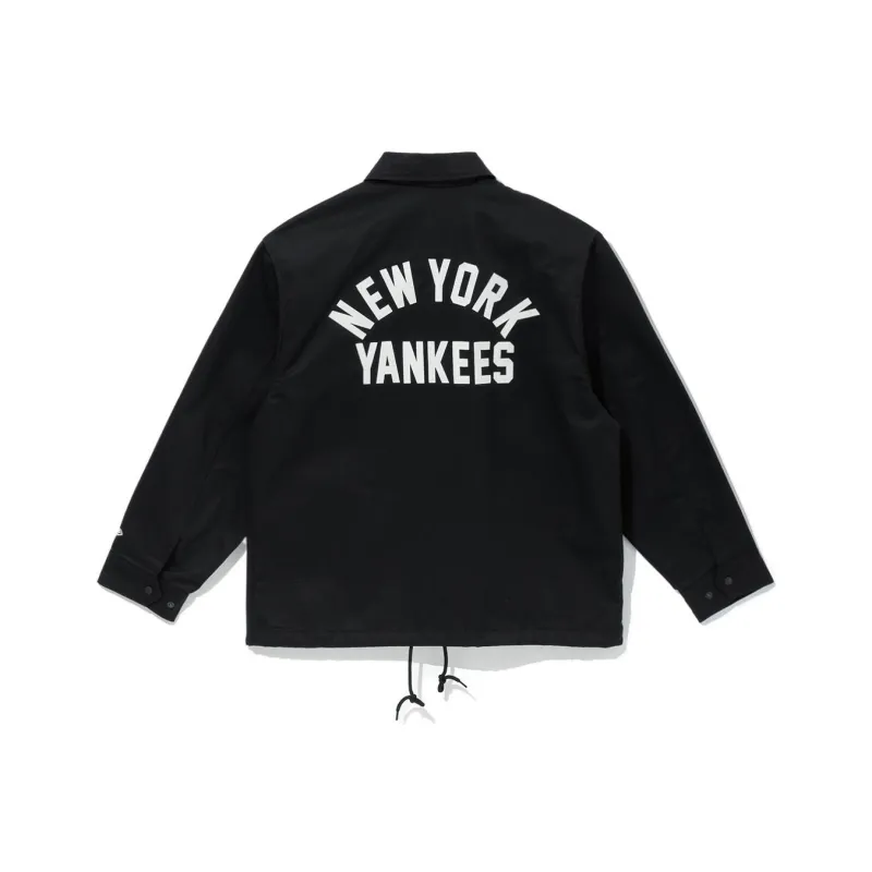 New Era X MLB SS23 NEW YORK YANKEES MLB COACH BLACK JACKET-0