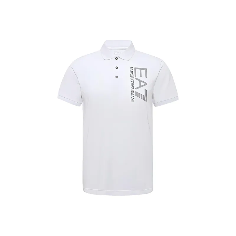 EMPORIO ARMANI Polo Shirts Men White-0