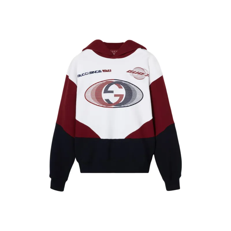 GUCCI Jersey texture Cotton Hoodie-0