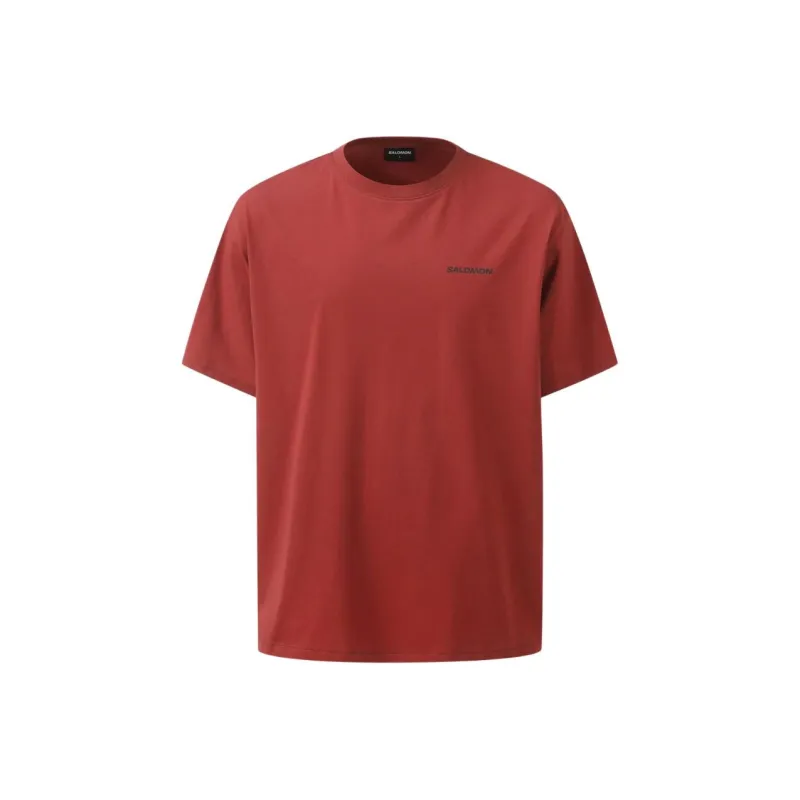 SALOMON T Shirts Men Red-0