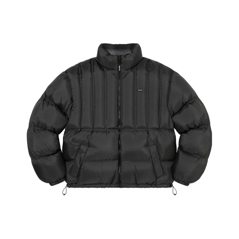 Supreme Flannel Reversible Puffer Jacket-7