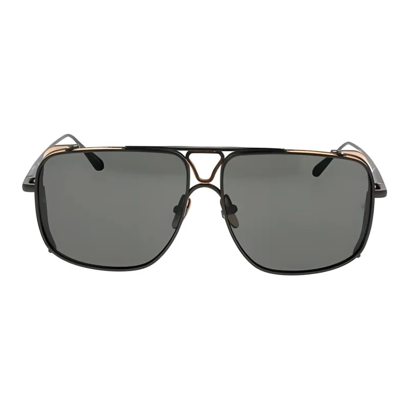 Linda Farrow Navigator Frame Sunglasses-1
