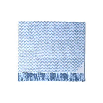 PRADA Wool, Cashmere Shawls Women's Blue