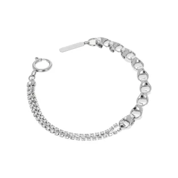 JUSTINE CLENQUET Brass Bracelets Unisex Silver