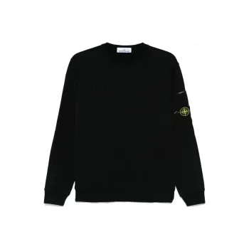 STONE ISLAND Compass Patch Crewneck Sweatshirt