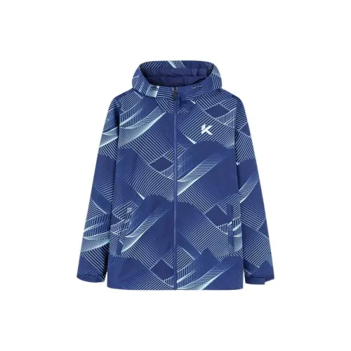 Anta Basketball Collection Jacket Fall Men's Blue