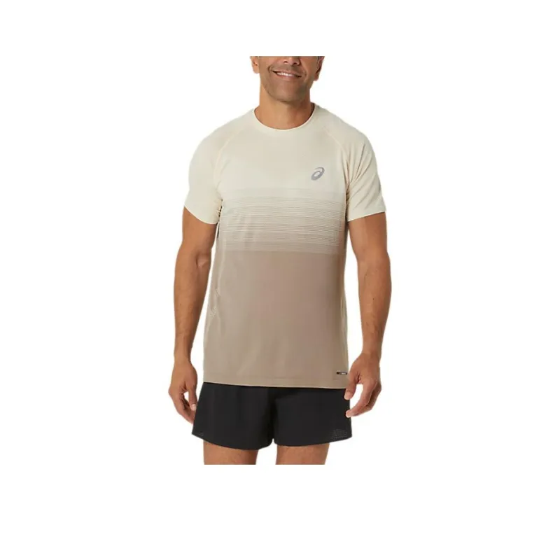 Asics Raglan Sleeve T Shirt Men's Beige-0