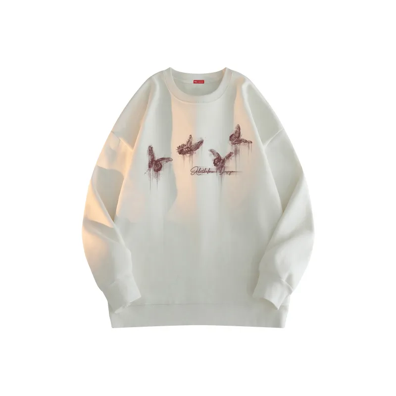 ALI THE FOX Sweatshirt Unisex Black-3