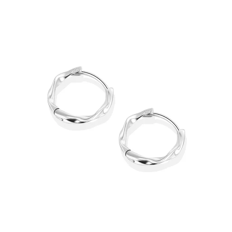 Daisy Dream 999 Fine Silver Earrings Unisex-4
