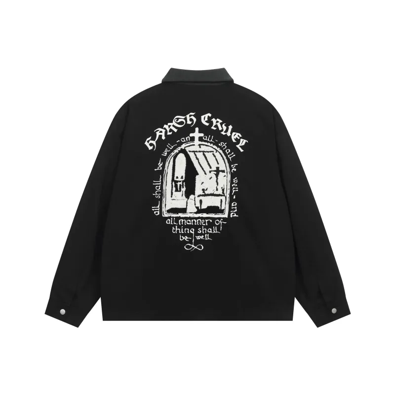 HARSH AND CRUEL Soccer Sports Structure Jackets Unisex-0