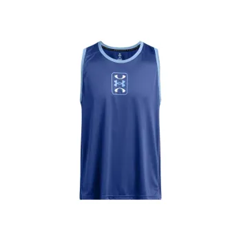 Under Armour Tank Tops Men Blue
