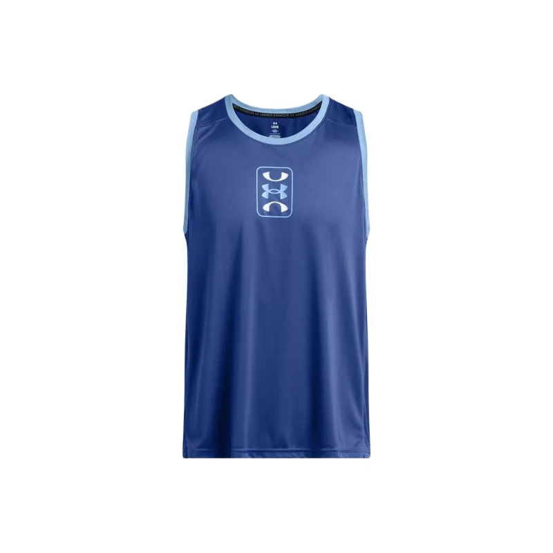 Under Armour Tank Tops Men Blue-0