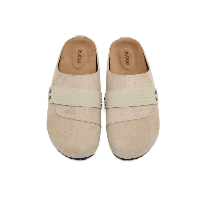 Z.SUO Slip Resistant Abrasion Resistant Odor Resistant Quiet Closed Toe Slippers Women's-18