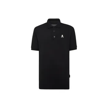PHILIPP PLEIN Polo Shirts Men Black