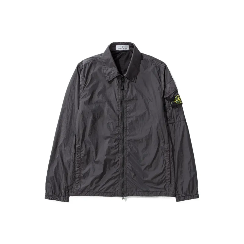 STONE ISLAND Jacket Men's Charcoal Gray-0