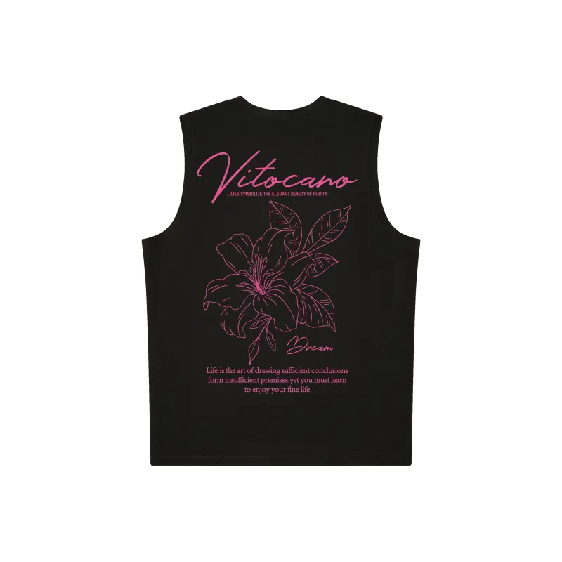 Vitocano Tank Tops Unisex White-3