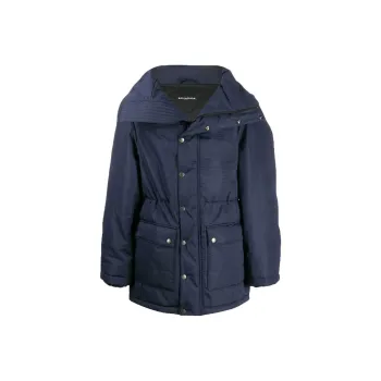 Balenciaga Jackets Men Blue