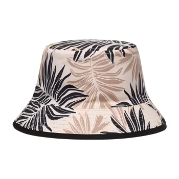 MICHAEL KORS Polyester Bucket Hats Men's Beige/Black