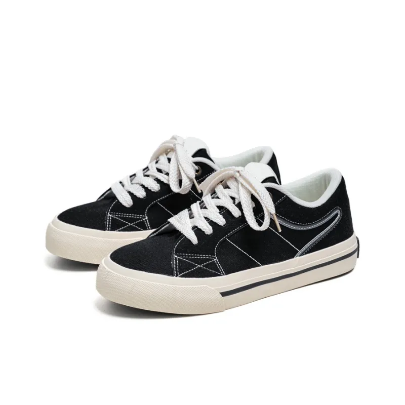 HACKBUTEER Low Top Canvas Shoes Men's-12