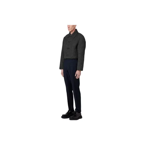 AMIPARIS Textured Cropped Jacket
