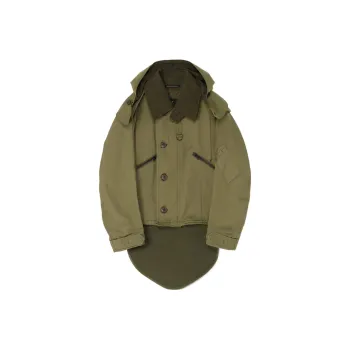 Yohji Yamamoto Jackets Unisex Army Green