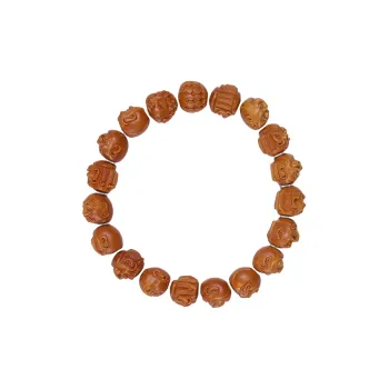 ZHOUPAI Olive Pit Bracelets Unisex