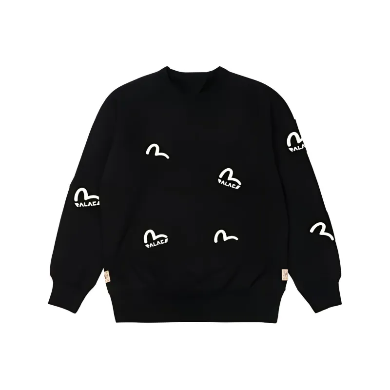 PALACE X Evisu Multi Pocket Crew-0