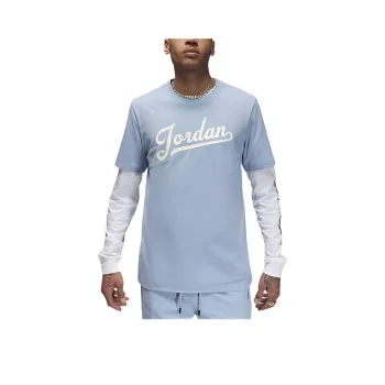 Jordan Flight MVP T Shirt Men's Blue Gray