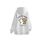 White Heather Gray Front Puppy Hugging