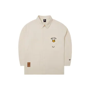 New Era Shirts Unisex Ivory White