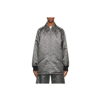 GUCCI Jackets Men Gray