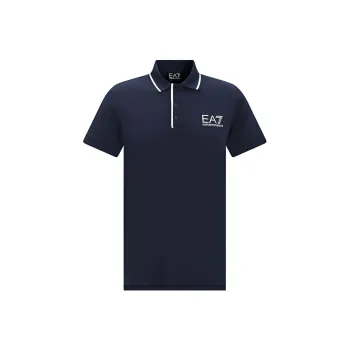 EMPORIO ARMANI EA7 Polo Shirt Men's Navy Blue