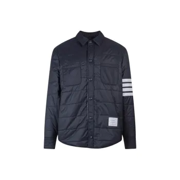 THOM BROWNE Jackets Men Blue