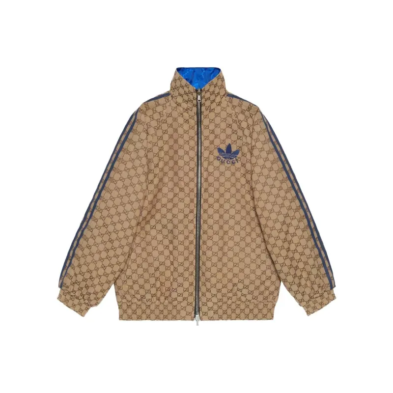 GUCCI x Adidas Originals SS23 Jackets & Coats Men's Brown-0