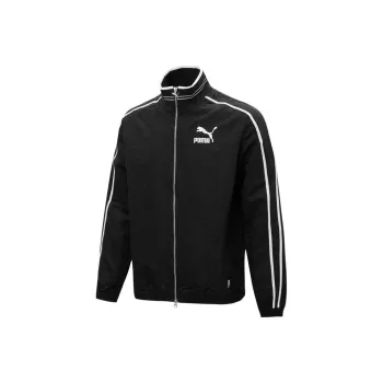PUMA Lounge T7 Jackets Men Black