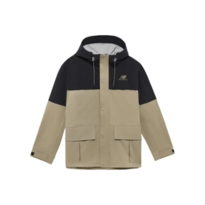 New Balance Jackets Men Khaki-0