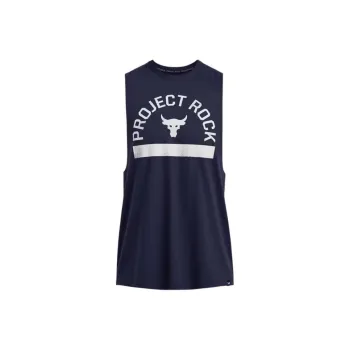 Under Armour ProjectRock Tank Top Men's Midnight Marine Blue
