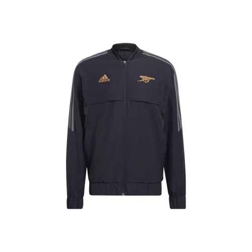adidas Men's Arsenal Condivo Anthem Jacket Charcoal Black
