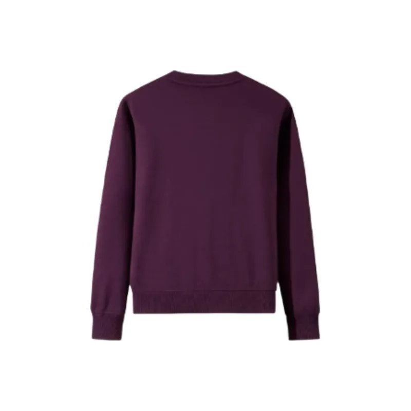 Anta Life Collection Sweatshirt Women's Dark Plum Purple-1