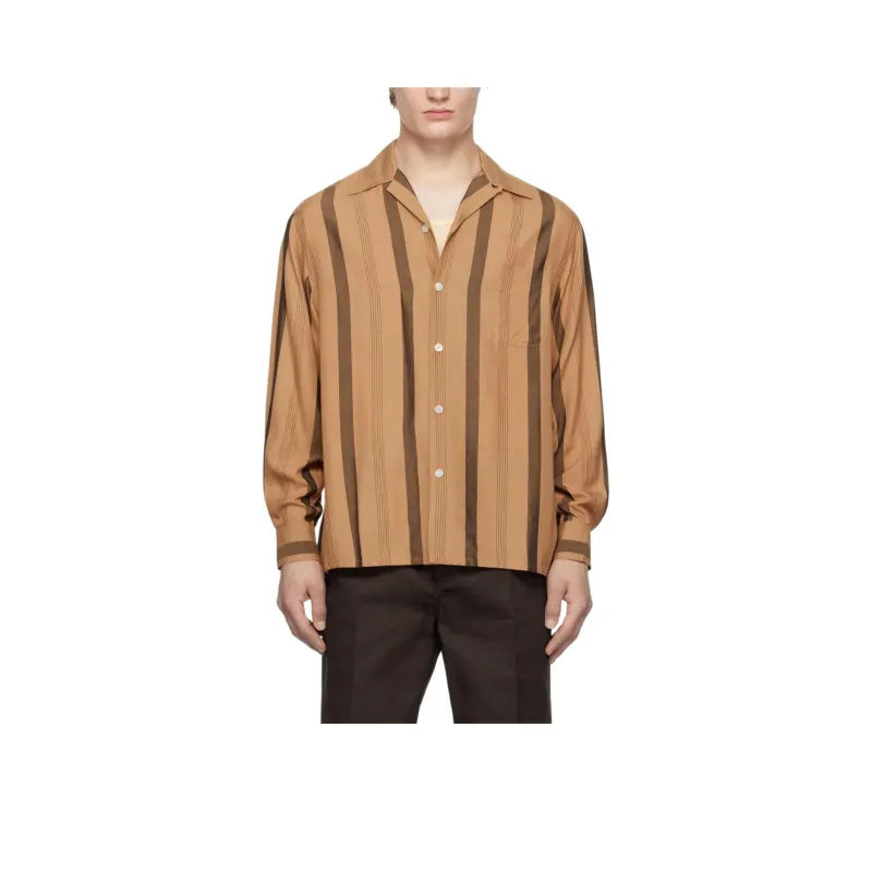 WACKO MARIA Shirts Men Brown-0