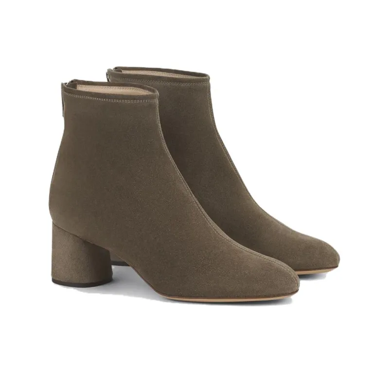 AGL Ankle Boots 5cm Women's Taupe-1