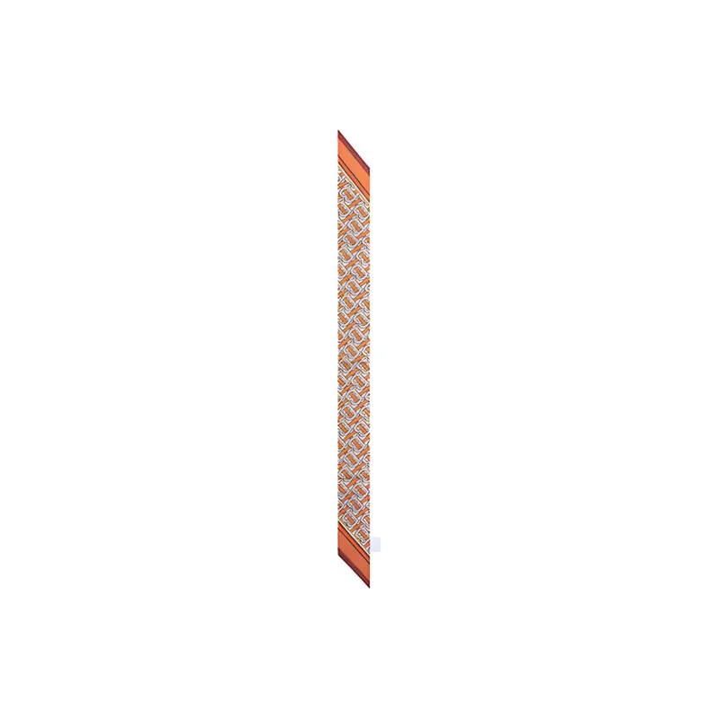 Burberry Silk Scarves Women's Bright Orange-2