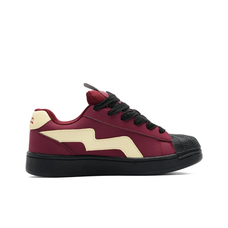 Circle Small Coverage Abrasion Resistant Lightweight Low Top Skateboard Shoes Unisex-20