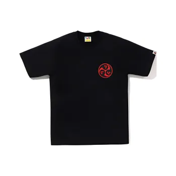 A BATHING APE Japan Culture Mitsudomoe Tee SS25