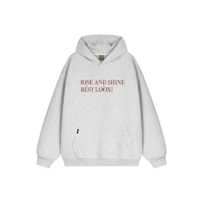 LOOX! Sweatshirt Unisex White Heather Gray-0