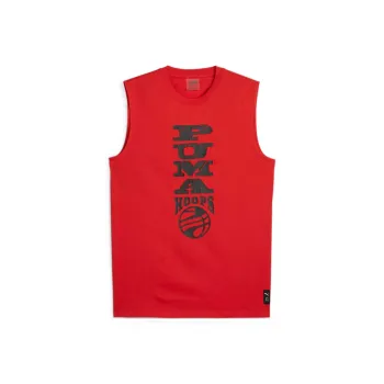PUMA Tank Tops Men Red