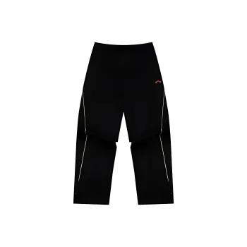 361° x XIAOLIUYA,LIANMINGKUAN Life Collection Knitted Sweatpants Unisex Super Black