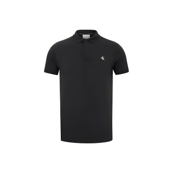 CALVIN KLEIN Polo Shirt Men's Black