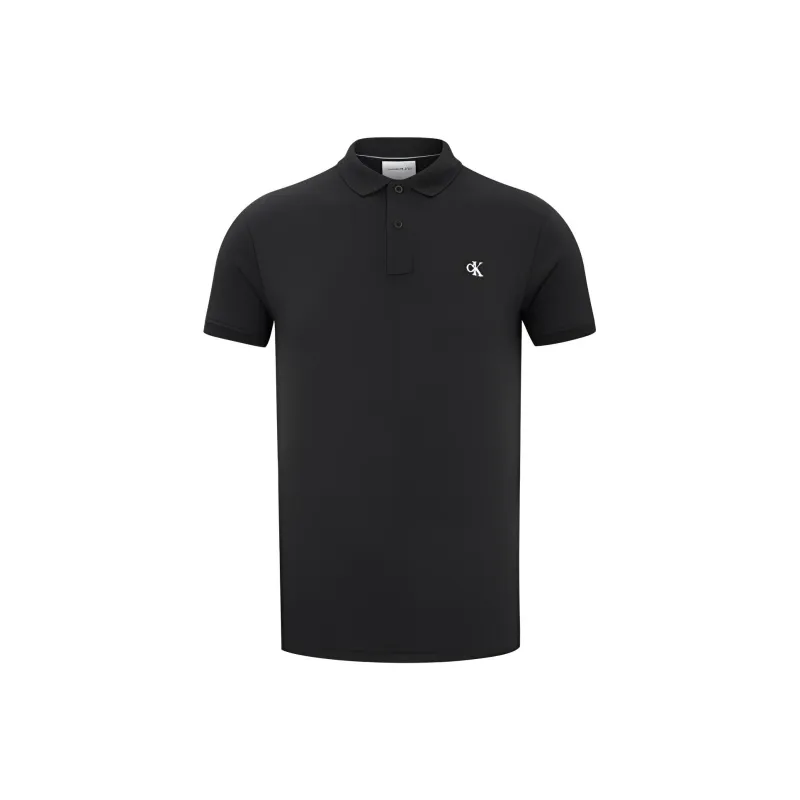 CALVIN KLEIN Polo Shirt Men's Black-0