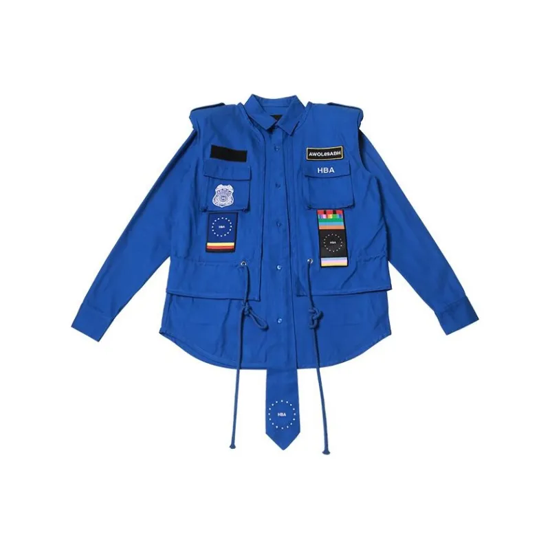 Hood By Air Jackets Unisex Blue-0